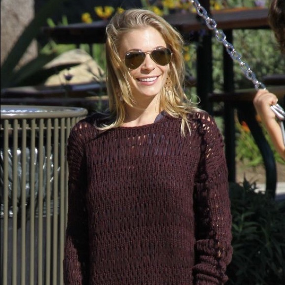Vince Sweaters - Vince Loose Knit Sweater as seen on LeAnn Rimes